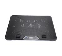 ciciglow Gaming Laptop Cooling Pad, 12-19 Inch Laptop Cooler 5-Speed Fan Adjustment 8 Levels Height Adjustable RGB Lights 2 USB Ports with 3C Adapter (14 Fans)