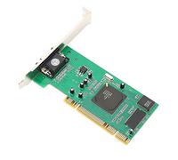 ciciglow Graphics Card, 32Bit PCI Desktop Computer Accessories Compatible with 64-bit PCI-X Slots VGA Output Port 8MB SDRAM Video Memory