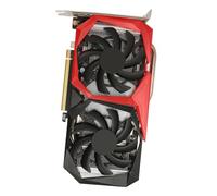 ciciglow GTX1660 6G GDDR6 192Bit Graphics Card, 8K HDR Support, Dual Fan Cooling, 8000MHz Memory Frequency, 7680x4320 Resolution, VR Ready, DirectX 12, OpenGL 4.5
