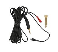 ciciglow Headphone Cord Replacement for Sennheisers HD25 560 540 480 430 HD, 9.8ft Headphones Extension Cord, Audio Cable Wire with 6.35mm Adapter