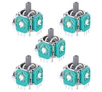 ciciglow Joystick, 5pcs Replacement Analog Sensor for Xbox One Controller, Ergonomic Design, Long Service Life