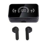 ciciglow Language Translator Earbuds,AI 144 Language Translator Earbuds,Bluetooth 5.4 Wireless Translation Earbuds with APP Mirror Charging Case for Travel (Black)