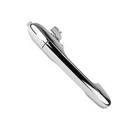 ciciglow Left Hand Drive Exterior Outer Door Handle, Premium Aftermarket Replacement with Mirrored Chrome Finish, Robust (Passenger on the right outside handle)