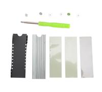 ciciglow M.2 2280 SSD Heatsink, Dual Side Cooling Unique Nano Thermal Pad SSD Heatsink for PS5, for PS5 Slim and Other M.2 2280 SSDs (Grey)