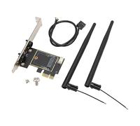 ciciglow M.2 to PCIe Expansion, Dual, Stable Connection, Adapter, Widely Compatible, High Stability, Easy Installation for Computer Desktop