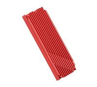ciciglow MHQJRH M.2 2280 SSD Heatsink Double - Sided Heat Sink Compatible with PC PS5 M.2 PCIE NVMe orSSD Aluminium Alloy Easy Installation (Red)