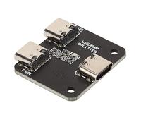 ciciglow Mirco USB to Type C Board, Portable Type C Power Adapter Module for RPi, PCB Converter Board