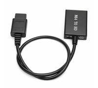 ciciglow N64 to Converter, 720P 1080P AV Signal Adapter Converter, Plug and Play N64 Game Console Adapter for Game Console to HDTV Monitor