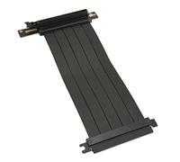 ciciglow PCIE 4.0 X16 Riser Cable, High Speed Flexible Extender Riser Cable 90 Degree EMI Shielded Port Compatible with RTX3090 RTX3080 RTX3070 RTX3060TI RX6900XT RX6800 (20cm)