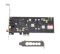 ciciglow PCIe Sound Card, Internal Sound Card with Low Profile Bracket, Fiber Optic Coaxial HiFi PCI Express Audio Adapter, Support for SSS1700 Chip 16/24 Bit for PC Computers