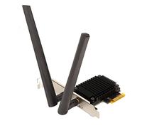 ciciglow PCIe WiFi Card, WR-AX210 2.4G 5G 6G Tri Band Wireless Network Card 5400Mbps Bluetooth 5.2 Wireless Adapter with 6dBi High Gain AC68 Antenna, Supports Windows 11, 10 (64bit)