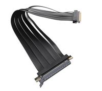 ciciglow PCIE4.0 X16 Riser Cable, 26GB / S 180° High Speed GPU Extension Cable Shielded PCI Express Gen4 Graphics Card Extension Cable 40cm for RTX3090, RTX3080ti, RTX3080...