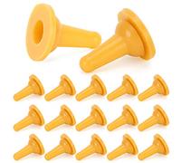 ciciglow Pet Feeding Silicone Nipple, 15-Pcs, Cat Feeder for Newborn Kittens, Puppies, Rabbits, Small Animals