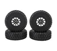 ciciglow RC Car Tires, Rubber Wheel Tires for MN82 and LC79 Remote Control Cars with Improved Traction and Durability (Black)