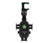 ciciglow Rear View Mirror Phone Holder,Phone Mount with Retractable 0-5 Cm Arm,360° Rotating Car Phone Holder Mount Compatible with 4.0-6.5" Phones