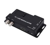 ciciglow RF Modulator,471.25Mhz To 885.25MHz HDMI To RF Modulator,1080P HD Coaxial Converter Support NTSC PAL Format for TV Game Console