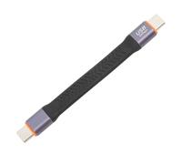 ciciglow Short USB C to USB C Cable, USB3.2 Gen2 Type C Male to Male Data Cable 40Gbps FPC Flexible Cable for Laptop