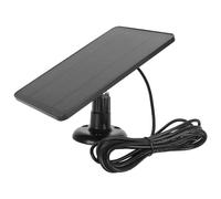 ciciglow Solar Panel Camera Charger, IP66 Waterproof, 10W Solar Panel with 9.8ft USB Cable for Nest, Doorbell 2K, 2, 3, 3+, 4 Plus