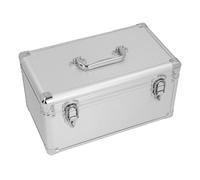 ciciglow Stable Aluminum Alloy -Toolbox 40 Kg Shop Carrier Shock Wager Aluminum Support Box/Cover with Locking Buckle for Toolbox/Cover Truck Box