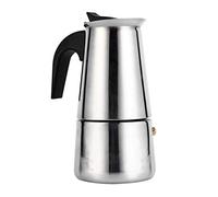 ciciglow Stovetop Espresso Maker Italian Coffee Percolator 2-6-9 Cup Moka Pot Latte Maker Classic Full Bodied Cafe Machine(200ml)