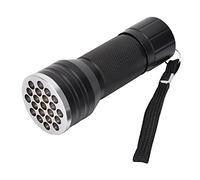 ciciglow Ultra Violet Light, 21 Lamp Beads LED Flashlight Mobile Phone Repair UV Glue Curing Ultra Violet Light Waterproof Ultraviolet Torch for Outdoor Activities Fluorescent Agent Detection