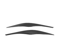 ciciglow Upgrade Your Car with Gloss Black Headlight Eyebrow Strip Trim for 3 Series E90 E91 Sedan Touring 2005-2012, Protective and Stylish Headlamp Eyebrow Covers