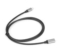 ciciglow USB C Extension Cable, HD 4K USB 3.1 Male to Female Extender Cord 3A 60W PD Fast Charging 400M/s Data Transfer Type C Cable (1m)
