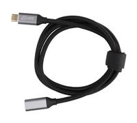 ciciglow USB C Extension Cable, HD 4K USB 3.2 GEN2 Male to Female Extender Cord 5A 100W PD Fast Charging 10Gbps Data Transfer Type C Cable (1m)
