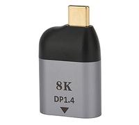 ciciglow USB C to DisplayPort Adapter,Portable Type-C Male to DP Adapter Mini Size Metal Compatible for Windows/Android/OS X