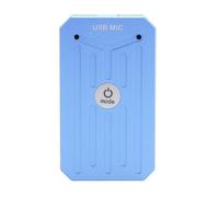 ciciglow USB Microphone, 360° Omnidirectional Noise Reduction Mic with AI Noise Canceling Chip for Live Streaming Recording Gaming Video Calls (Royal Blue)