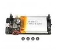 ciciglow V1.2 UPS Power HAT Board, 400mA Charging Power Supply UPS HAT for Raspberry Pi Board, Built in 1000mAh Battery