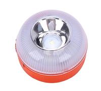 ciciglow V16 Traffic Emergency Light,V16 Breakdown Beacon with Rechargeable Magnetic Base,Roadside Accident Caution Alert for Highway Driver