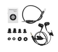 ciciglow Water proof MP3 Player, Swimming Headphones Portable Underwater Music Player Built-in 8G Memory, for Diving Surfing Running Skiing Kayaking (White)