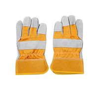 ciciglow Welding Gloves,Cow Leather Forge/Heat Resistant Leather Welding Gloves,Glove for Gardening,Tig/Mig Welding,Construction,Chainsaw, Farm,Ranch,Etc with Soft Lining