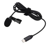 ciciglow Wired Lavalier Lapel Microphone, Type C Clip On Mic, Omnidirectional, for Insta360 ONE X2/X3, YouTube, Podcasting, Gaming, Interview