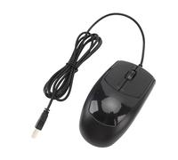 Ciciglow Wired USB Mouse, 1200 DPI Ergonomic Black Office Laptop Desktop Mouse