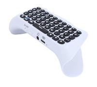 ciciglow Wireless Keyboard for Controller, BT Mini Chatpad Message Game Keyboard Built in Speaker 3.5mm Audio Jack for Messaging Gaming Live Chat