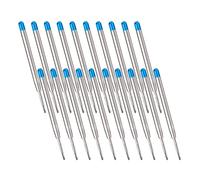 CiciIng Ballpoint Pens, 20 x Large Capacity Blue Ink Refills, Compatible with Parker Style Pens