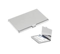 CiciIng Business Card Holder, Professional Stainless Steel Business Card Case, Super Light Pocket Card Case, Purse Name Card Holder for Men & Women