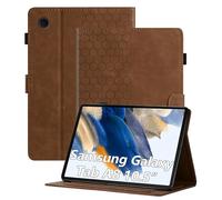 Cicili Case for Samsung Galaxy Tab A8 2022/2021 SM-X200/ X205/ X207, Flip Case Cover for Glaxy Tab A8 10.5 Inch Tablet Folio Protective Case with Pocket Stand PU Leather Case - Brown