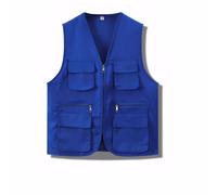Cicilin Volunteer Work Vest with Multiple Pockets - Utility Vest for Adults, Workwear Vest for Volunteer Activities and Labor Protection