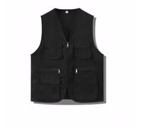Cicilin Volunteer Work Vest with Multiple Pockets - Utility Vest for Adults, Workwear Vest for Volunteer Activities and Labor Protection