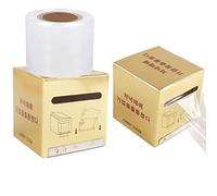 CICITOYWO Disposable Eyebrow Tattoo Plastic Wrap Preservative Saran Barrier Film Microblading Supplies Lips Permanent Make Up Cling Wrap Cover Tape Roll Transparent 2 PCS