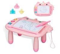 CiCiwind Magnetic Drawing Board, Toddler Toys for 1 2 3 Year Old Girls Gifts, Pink Doodle Boards Learning and Educational Baby Toys for 1 2 Year Old Kids Birthday Gifts