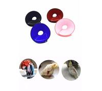 CiCixixi Pack of 4 Bird Collar Parrot Anti-Bite Neck Ring Circle Collar for Parrots Protective Collar for Parrots Bird Recovery Collar, Anti-Grave Wound Healing Bird Collar for Parrot