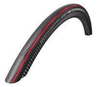 Cicli Bonin Unisex's Schwalbe Durano Hs464 Performance Line Folding Tyres, Black/Red, One Size 700 x 25C