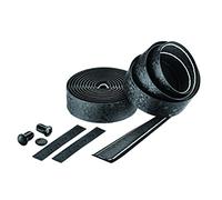 CICLOVATION BAR Tape, Leather Touch_Black Diamond, Synthetic Leather with Black Diamond Texture for the Ultimate, Long-Lasting Grip and Superlative handling Performance, T.3mm/W.30mm/L.2000mm, Black