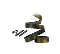 Ciclovation Halo Touch Handlebar Tape, Gold Mine w/Blk Plugs
