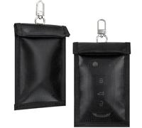 CICMOD Faraday Pouch Car Keys Signal Blocking Anti-Theft Faraday Bag - 2 Pack
