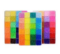 Cicogna Iron Beads, 0.1 inch (2.6 mm), 72 Color Set, Approx. 39,000 Pieces, Mini Size, Large Capacity, Mini Iron, Beads, Making Toy